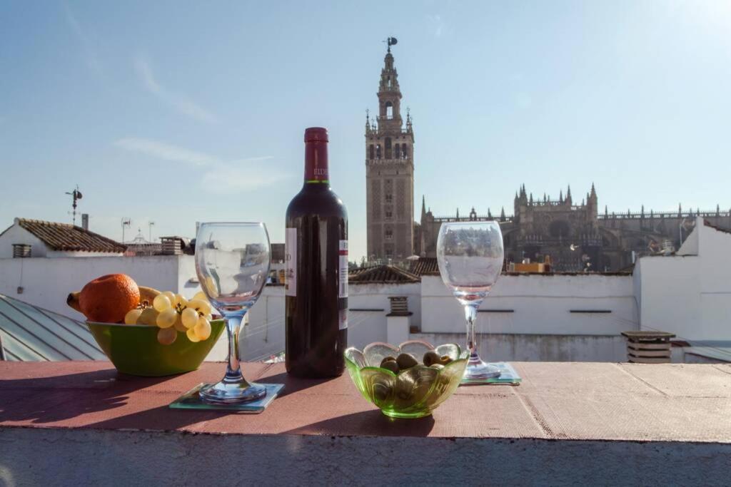 Ubicacion Top Junto Catedral A Acond Y Wifi Sevilla Buitenkant foto