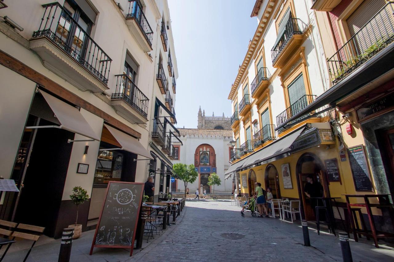 Ubicacion Top Junto Catedral A Acond Y Wifi Sevilla Buitenkant foto
