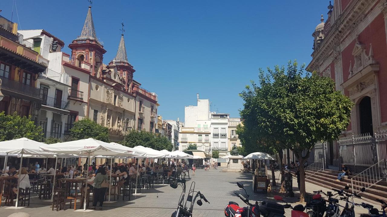 Ubicacion Top Junto Catedral A Acond Y Wifi Sevilla Buitenkant foto